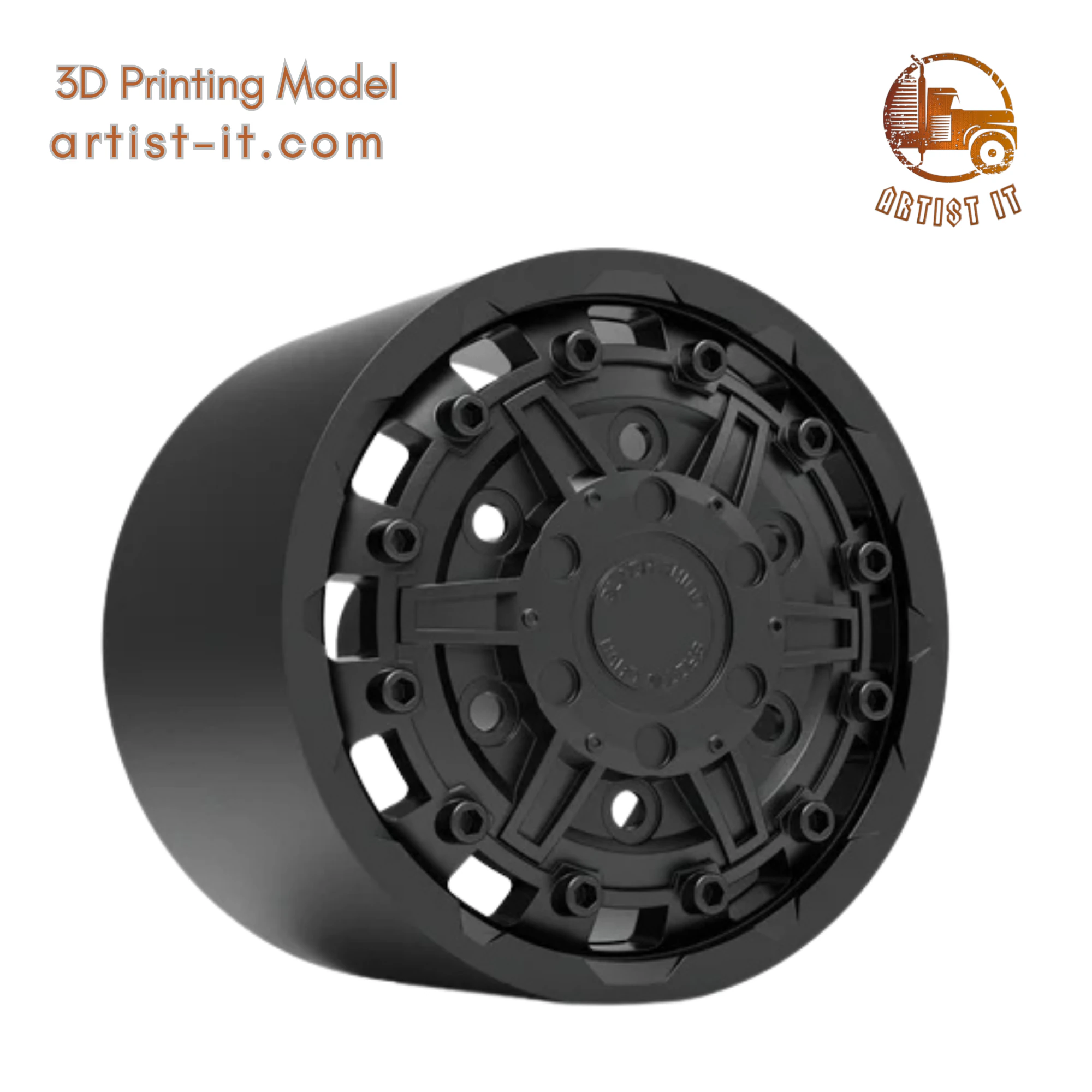 BLACK RHINO front Destroyer 3D Print Model .c4d .max .obj .3ds .fbx .stl .blend 