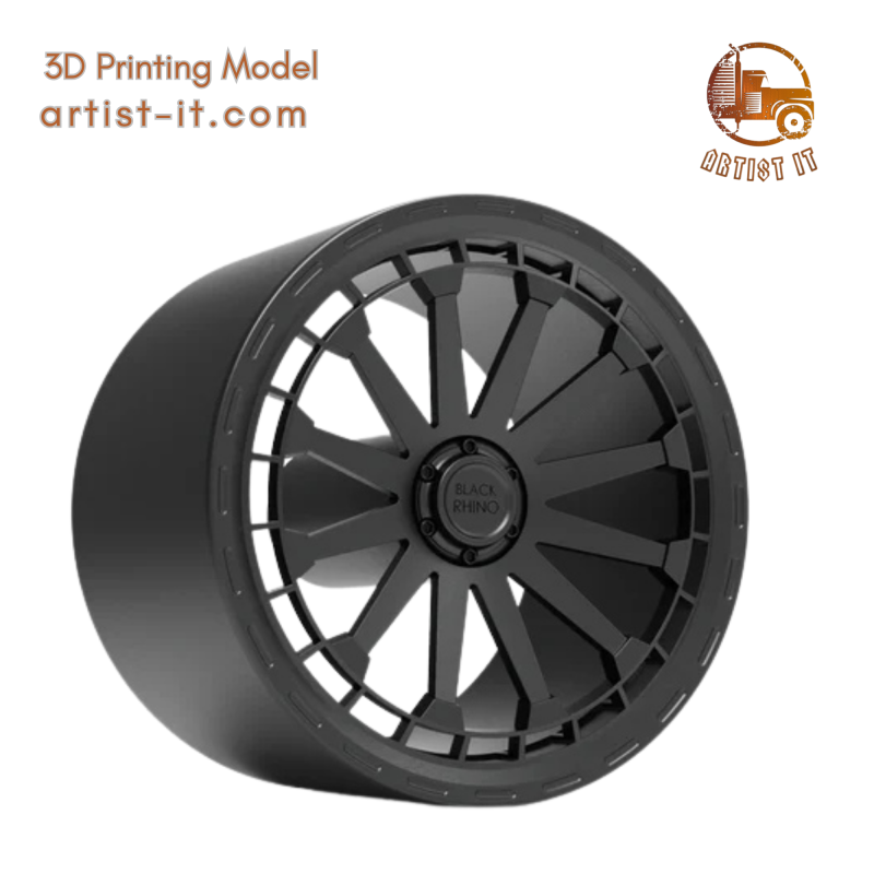 BLACK RHINO Raid 3D Print Model .c4d .max .obj .3ds .fbx .stl .blend 