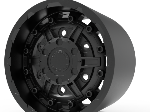 BLACK RHINO rear Destroyer 3Dプリントモデル