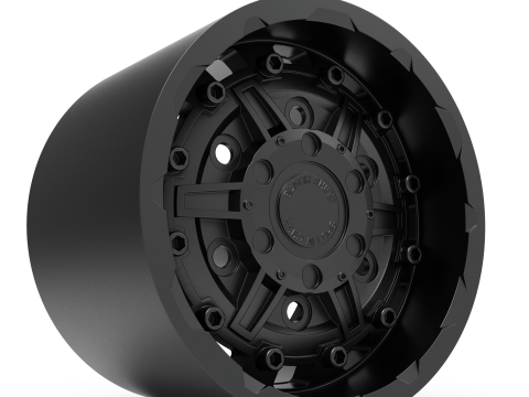 BLACK RHINO rear Destroyer 3Dプリントモデル