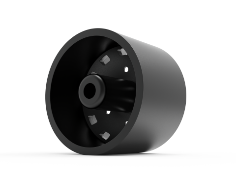 BLACK RHINO rear Destroyer 3Dプリントモデル
