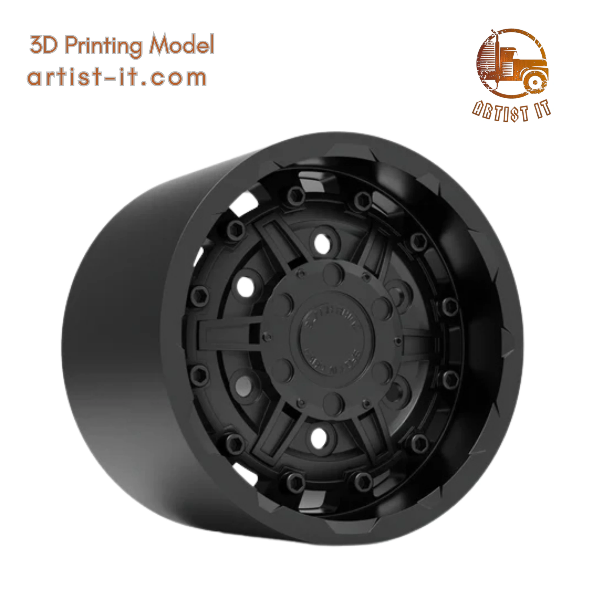 BLACK RHINO rear Destroyer 3D Print Model .c4d .max .obj .3ds .fbx .stl .blend