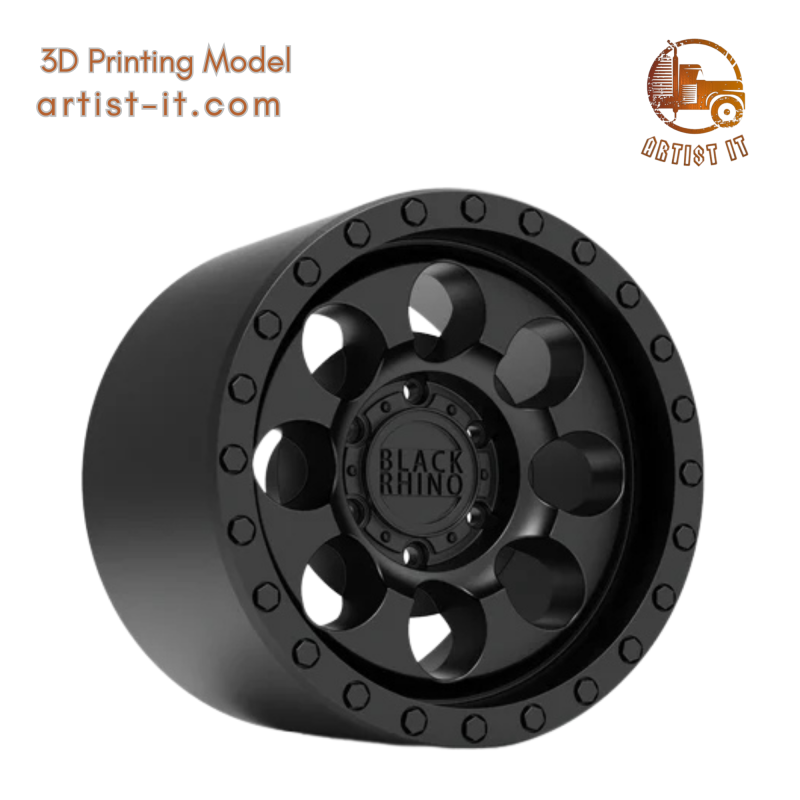 黑犀牛防暴锁 3D 打印模型 .c4d .max .obj .3ds .fbx .stl .blend 