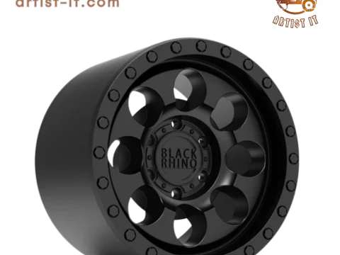 BLACK RHINO riot beadlock 3D Print Model