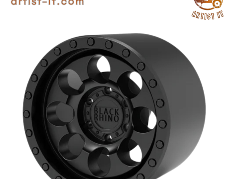 黑犀牛防暴锁 3D 打印模型