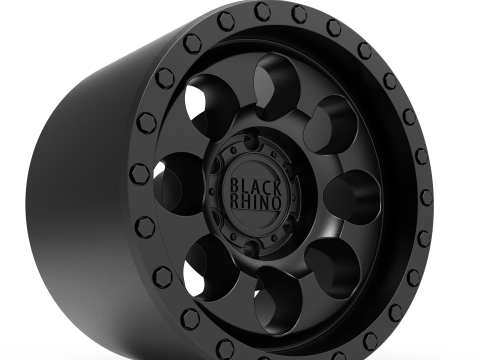 BLACK RHINO Riot Beadlock 3Dプリントモデル