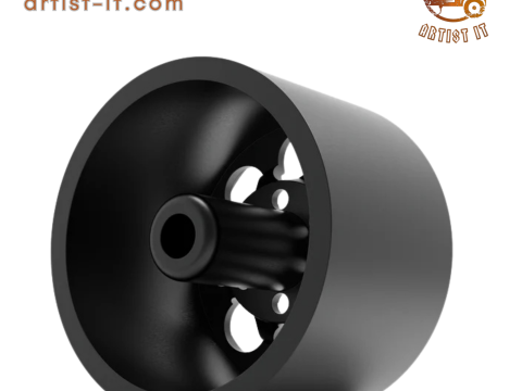 Koralik Riot z czarnego nosorożca Model do druku 3D