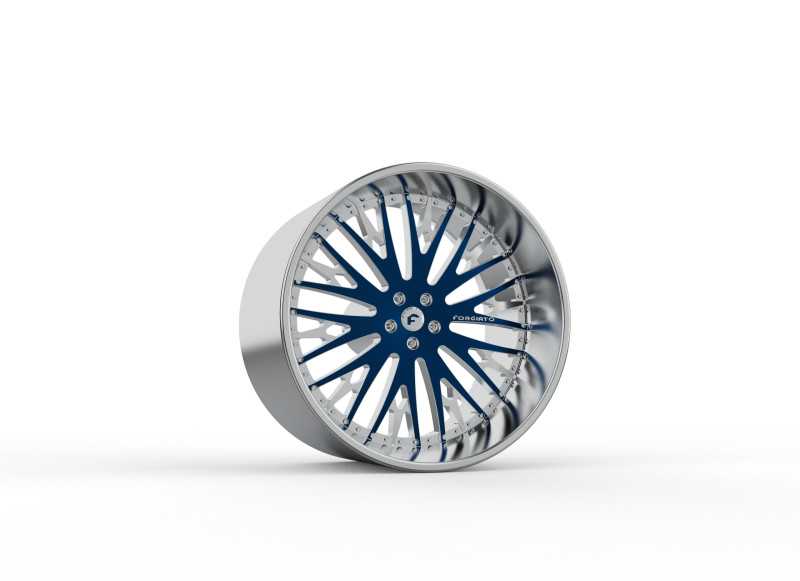 Forgiato Cravatta wheel 3d print model 3D Baskı Modeli .c4d .max .obj .3ds .fbx .stl .blend