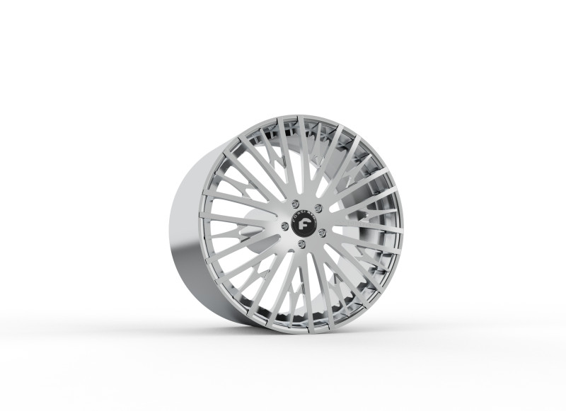 Forgiato Cravatta-ECL wheel 3d print model 3D Принт Модель .c4d .max .obj .3ds .fbx .stl .blend 
