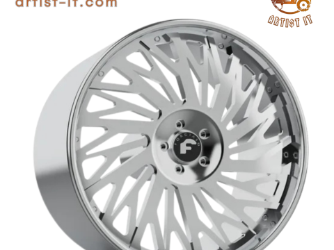 FORGIATO BIAFORCA WHEEL wheel 3d print model 3D Print Model
