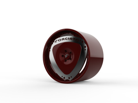 Forgiato FORGIATO Maschili WHEEL wheel 3d print model Model Cetak 3D