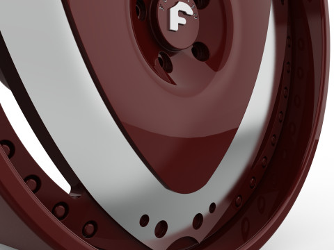 Forgiato FORGIATO Maschili WHEEL wheel 3d print model Model Cetak 3D