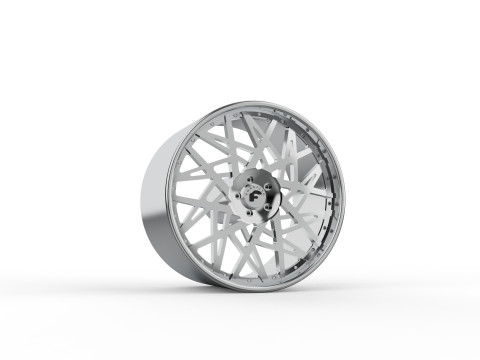 Forgiato FORGIATO pasticcio WHEEL wheel 3d print model 3Dプリントモデル