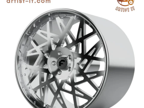 FORGIATO pasticcio WHEEL wheel 3d print model 3D Print Model