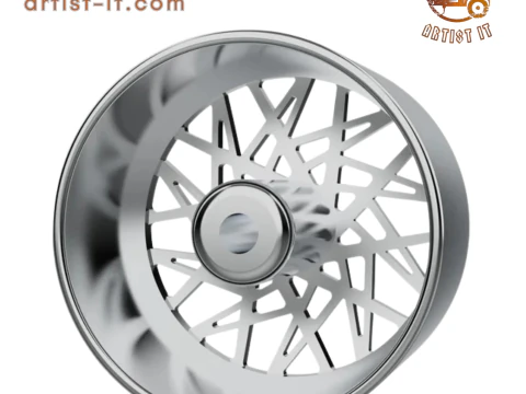 FORGIATO pasticcio WHEEL wheel 3d print model 3D Print Model