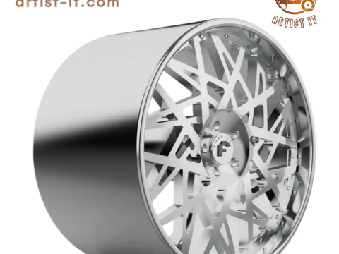 FORGIATO pasticcio WHEEL wheel 3d print model 3D Print Model