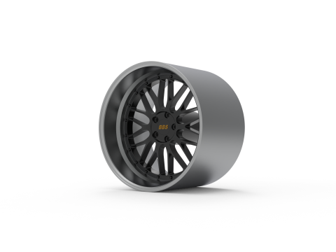 BBS LM273 wheel 3d print model 3D 打印模型