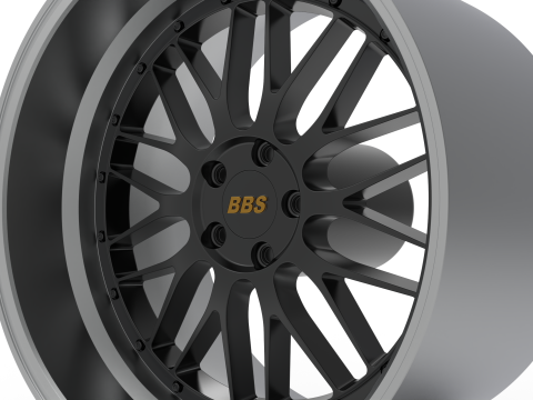 BBS LM273 wheel 3d print model 3D 打印模型