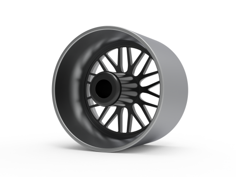 BBS LM273 wheel 3d print model 3D 打印模型