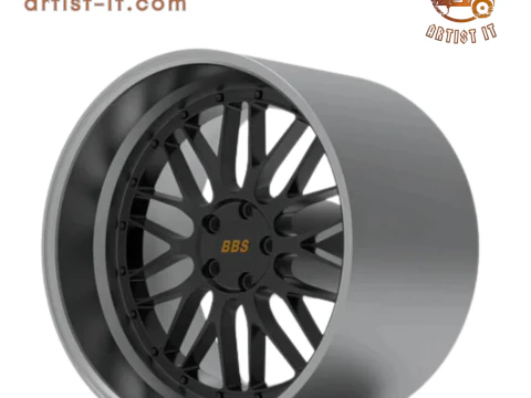 BBS LM273 wheel 3d print model 3D Print Model
