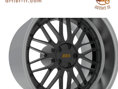 BBS LM273 wheel 3d print model 3D Print Model