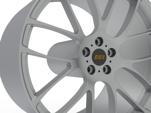 BBS RE-L2 wheel 3d print model Modelo de impresión 3D