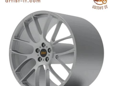 BBS RE-L2 wheel 3d print model 3D Print Model