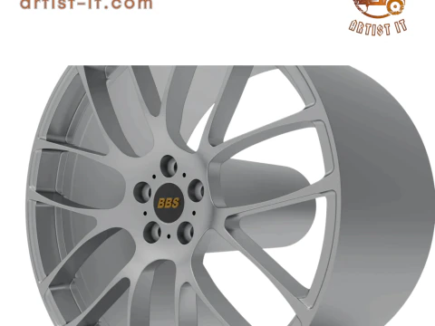 BBS RE-L2 wheel 3d print model 3D Print Model