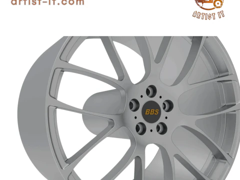 BBS RE-L2 wheel 3d print model 3D Print Model
