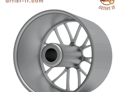 BBS RE-L2 wheel 3d print model 3D Print Model