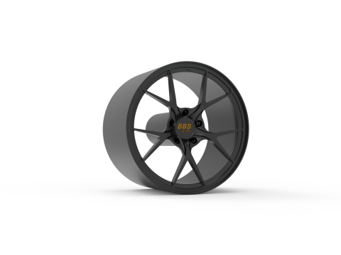 BBS RI-D wheel 3d print model Modelo de Impressão 3D