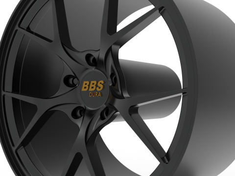BBS RI-D wheel 3d print model Modelo de Impressão 3D