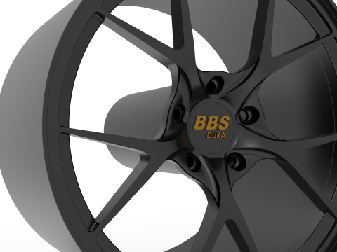 BBS RI-D wheel 3d print model Modelo de Impressão 3D