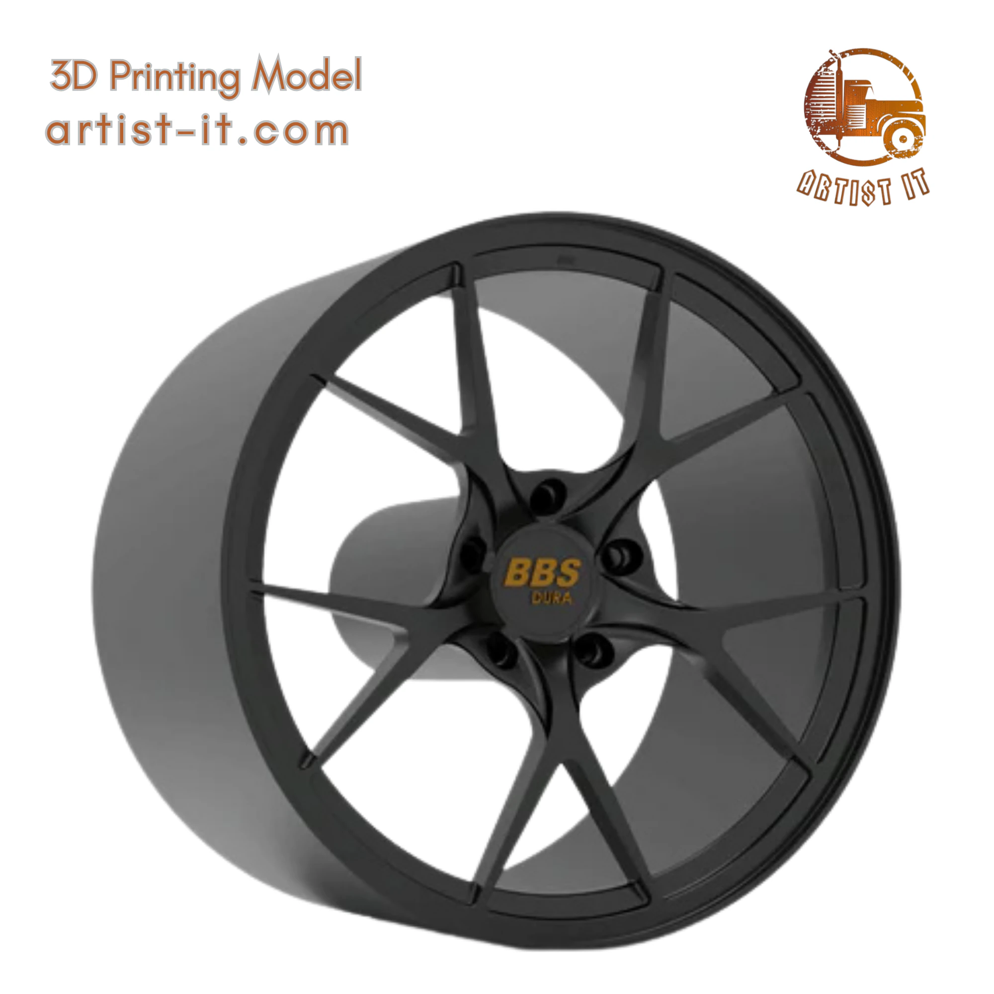 BBS RI-D wheel 3d print model 3D Print Model .c4d .max .obj .3ds .fbx .stl .blend 