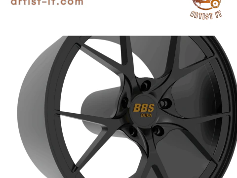 BBS RI-D wheel 3d print model 3D Print Model