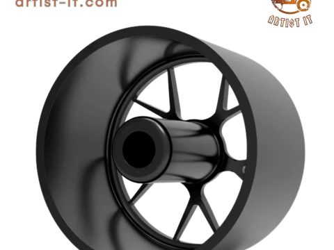 BBS RI-D wheel 3d print model 3D Print Model