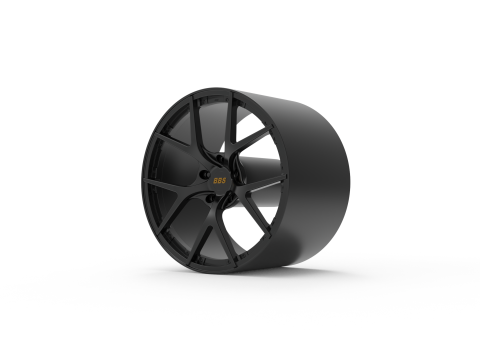 BBS RI-S wheel 3d print model Modelo de Impressão 3D