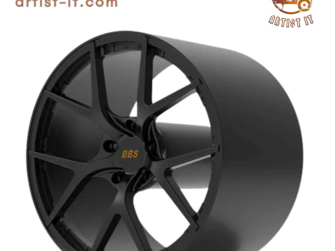 BBS RI-S wheel 3d print model 3D Print Model