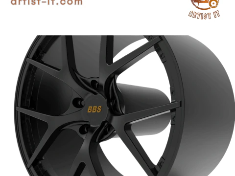 BBS RI-S wheel 3d print model 3D Print Model
