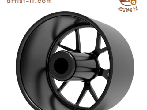 BBS RI-S wheel 3d print model 3D Print Model