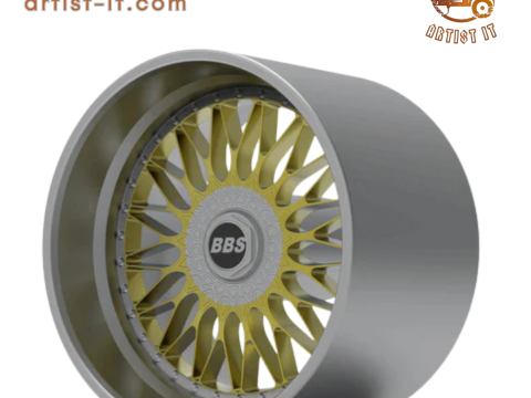 BBS RS564 wheel 3d print model 3D Print Model