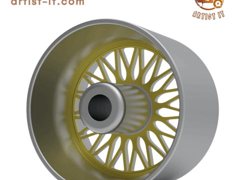 BBS RS564 wheel 3d print model 3D Print Model