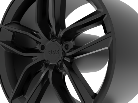 BBS SX wheel 3d print model 3D Принт Модель