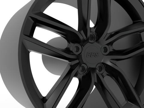 BBS SX wheel 3d print model 3D Принт Модель