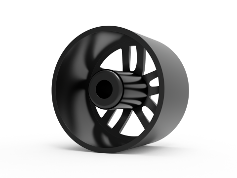 BBS SX wheel 3d print model 3D Принт Модель