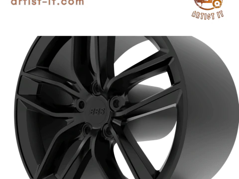 BBS SX wheel 3d print model 3D Print Model