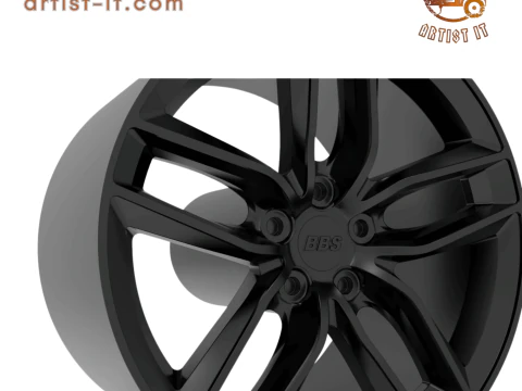 BBS SX wheel 3d print model 3D Print Model