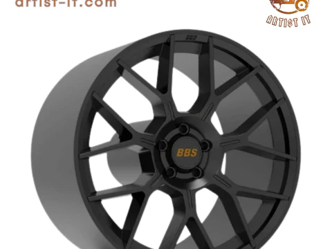 Model koła BBS XR wydrukowany w 3D Model do druku 3D