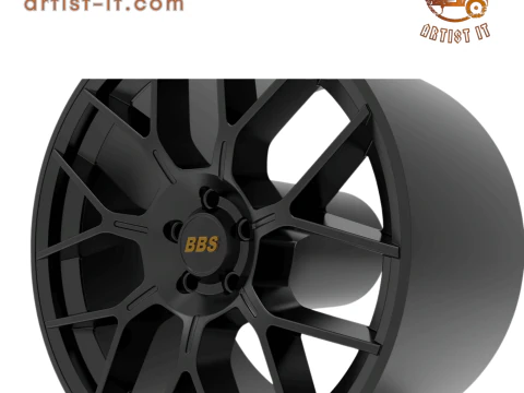 BBS XR wheel 3d print model 3D Print Model
