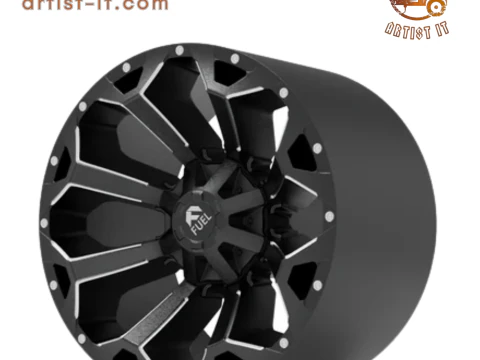 Fuel off road ASSAULT wheel 3d print model 3D Print Model